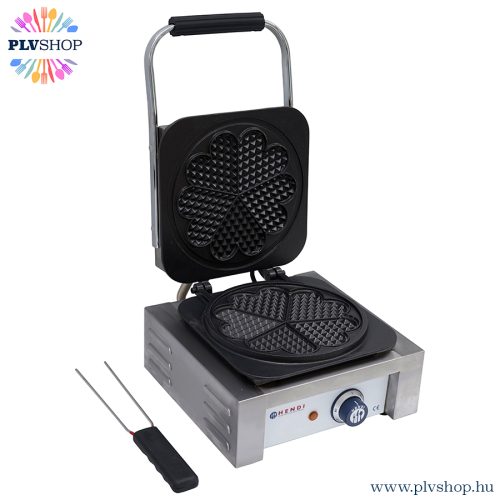 plvshop.hu - Gofrisütő Szív alakú ipari Hendi 212134