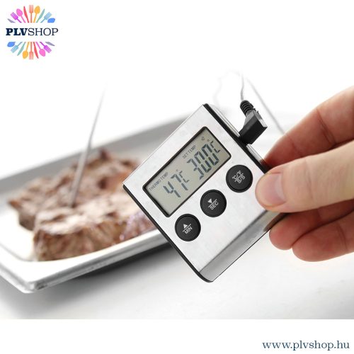 plvshop.hu - Hőmérő időzítővel sütéshez Hendi 271346
