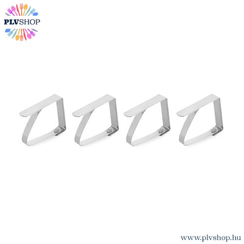 plvshop.hu - Terítőtartó csipesz 4 db / csomag Hendi  444023