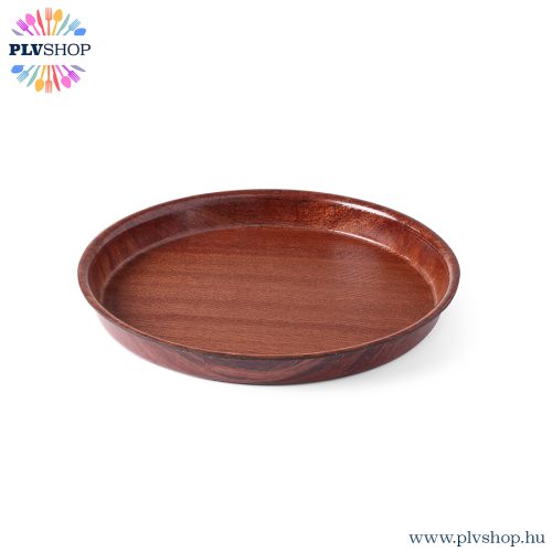 plvshop.hu - Tálca Woodform kerek magas szegéllyel 420mm Hendi 507773