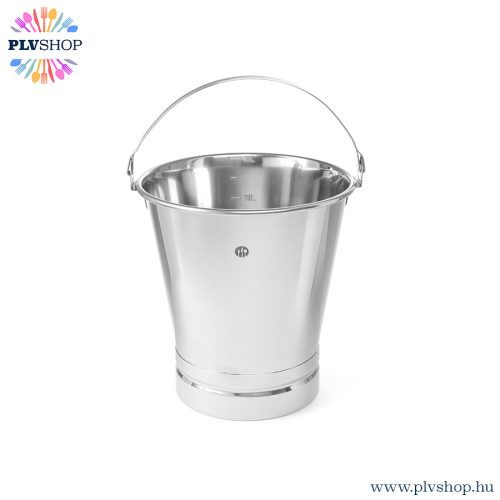 plvshop.hu - Vödör rozsdamentes 7 liter Hendi 516676
