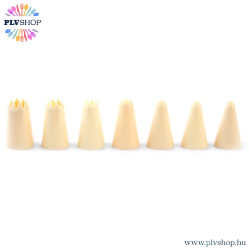 plvshop.hu - Formázófej készlet 7 darabos fogazott Hendi 551110