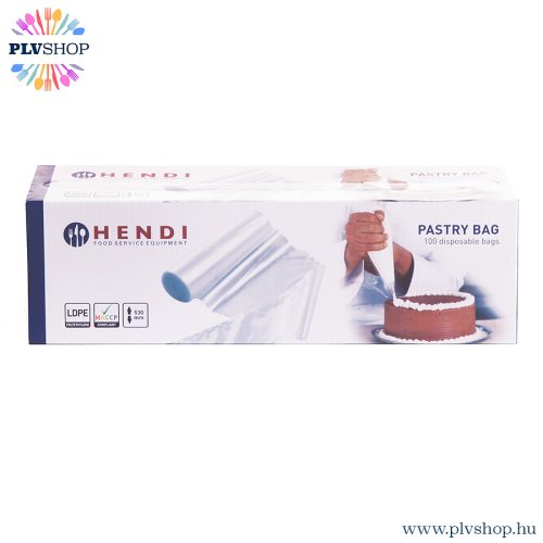 plvshop.hu - Habzsák eldobható 530x285mm 100 darab Hendi 557105