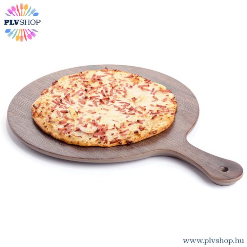 plvshop.hu - Melamine tálca tölgy kerek Hendi 561300