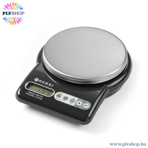 plvshop.hu - Mérleg időzítővel digitális Hendi 580004