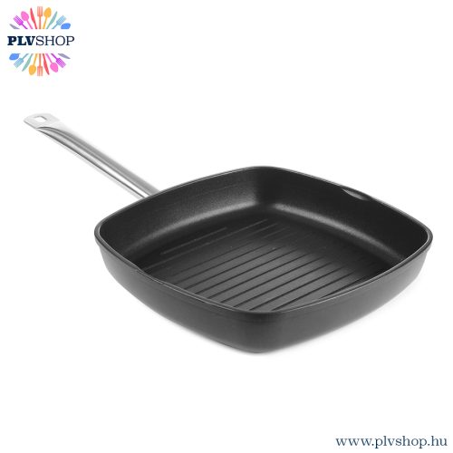 plvshop.hu - Serpenyő grillserpenyő alumínium 280mm Hendi 629802