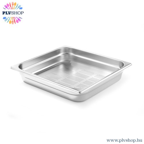 plvshop.hu - GN edény perforált 2/3 65mm rozsdamentes Profi Line Hendi 802335