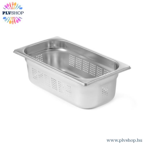 plvshop.hu - GN edény perforált 1/3 150mm rozsdamentes Profi Line Hendi 802519