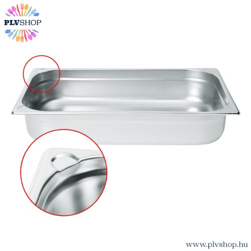 plvshop.hu - GN edény 1/1 200mm rozsdamentes Kitchen Line Hendi 806159