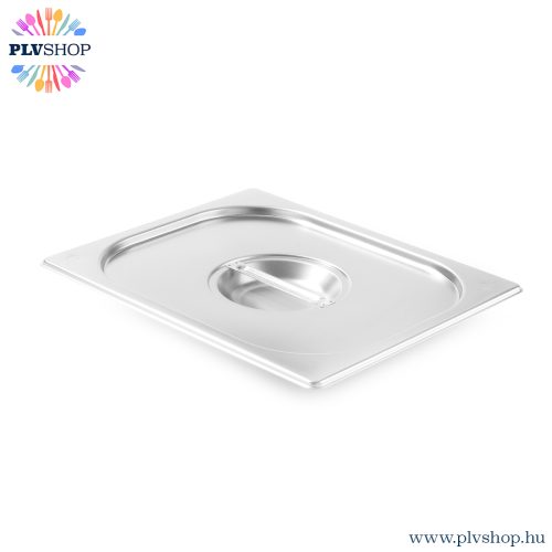 plvshop.hu - GN edény tető 1/2 rozsdamentes Kitchen Line Hendi 806838