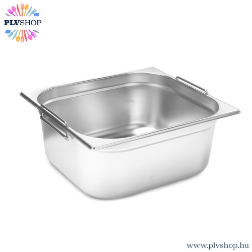 plvshop.hu - GN edény csúszófüllel 2/3 200mm rozsdamentes Budget Line Hendi 817254