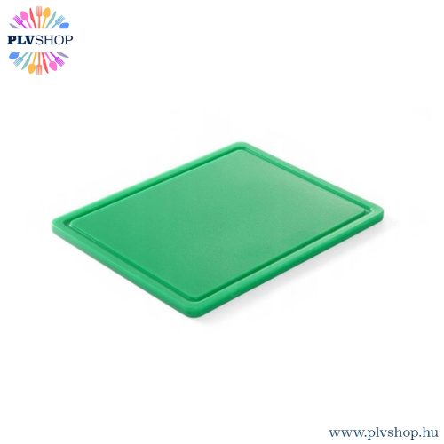 plvshop.hu - Vágódeszka HACCP zöld GN 1/2 Hendi 826133