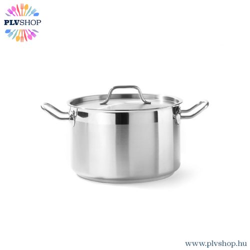 plvshop.hu - Lábas fedővel közepes lábas 7 liter 240mm Profi Line Hendi 831403