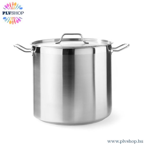 plvshop.hu - Lábas fedővel magaslábas 24 liter 320mm Profi Line Hendi 832608