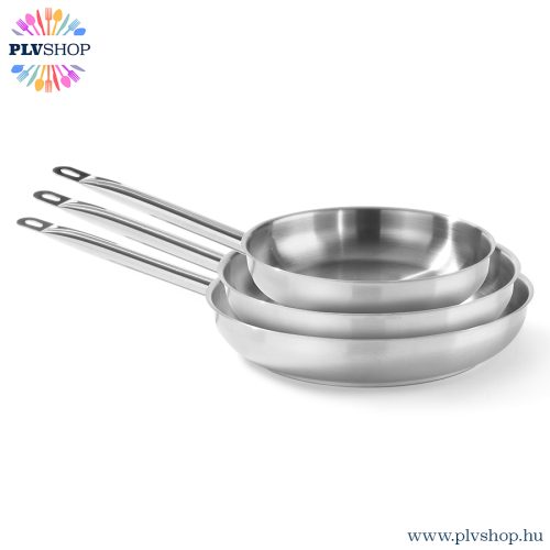 plvshop.hu - Serpenyő rozsdamentes 240mm Profi Line Hendi 835432