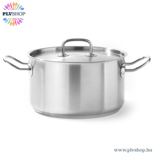 plvshop.hu - Lábas fedővel közepes lábas 15 liter 320mm Kitchen Line Hendi 836507