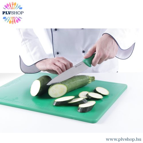 plvshop.hu - Kés HACCP zöld konyhai kés 180/320mm Hendi 842614